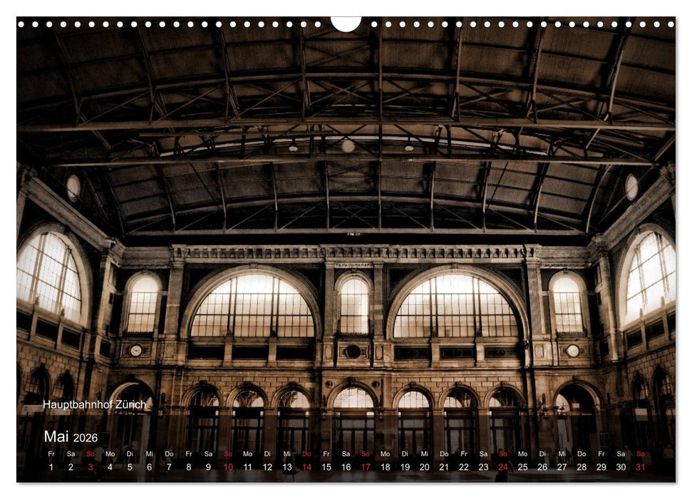 Gutes altes Zürich (CALVENDO Wandkalender 2026)