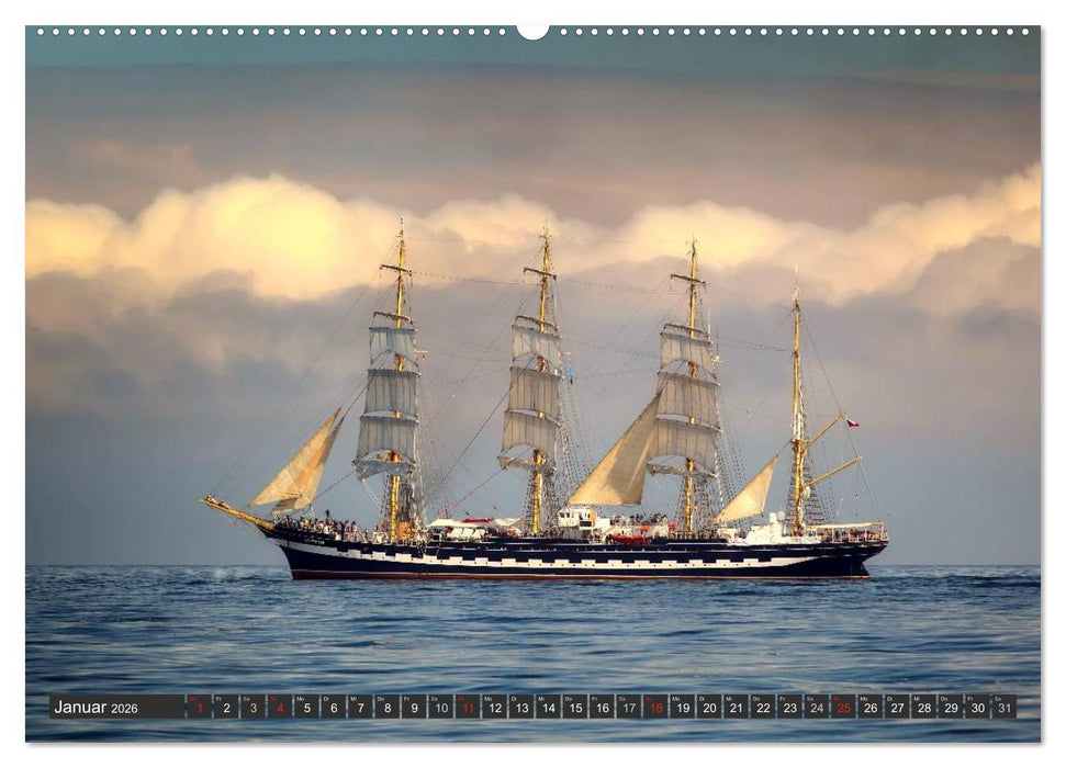 Segelimpressionen (CALVENDO Wandkalender 2026)