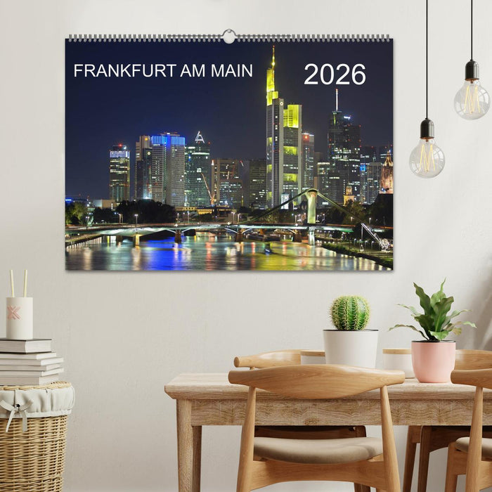 Frankfurt am Main (CALVENDO Wandkalender 2026)