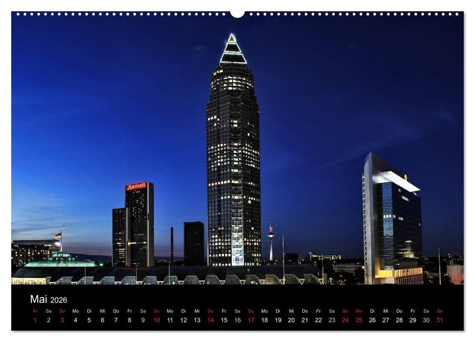 Frankfurt am Main (CALVENDO Wandkalender 2026)