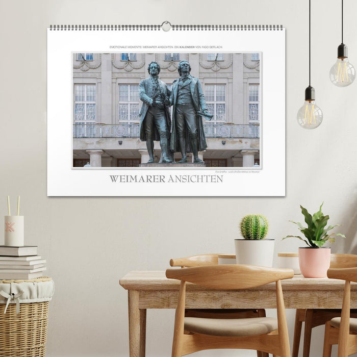 Emotionale Momente: Weimarer Ansichten. (CALVENDO Wandkalender 2026)