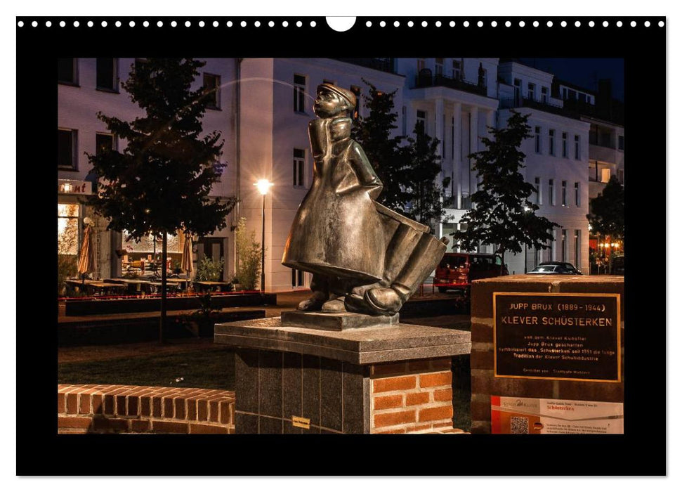 Schönes Kleve bei Tag und Nacht (CALVENDO Wandkalender 2026)