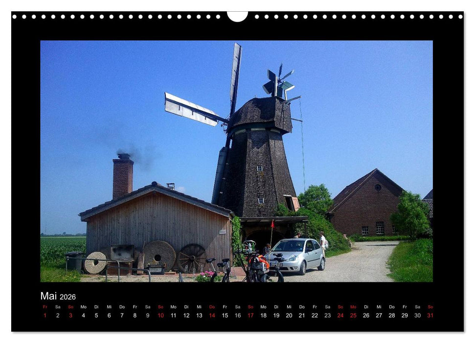 Schönes Kleve bei Tag und Nacht (CALVENDO Wandkalender 2026)