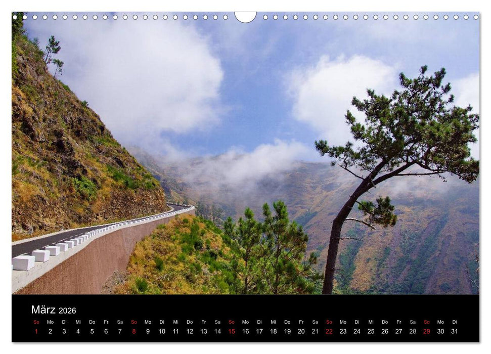 Madeira die Perle des Atlantiks (CALVENDO Wandkalender 2026)