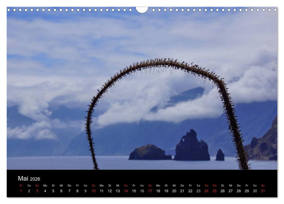 Madeira die Perle des Atlantiks (CALVENDO Wandkalender 2026)