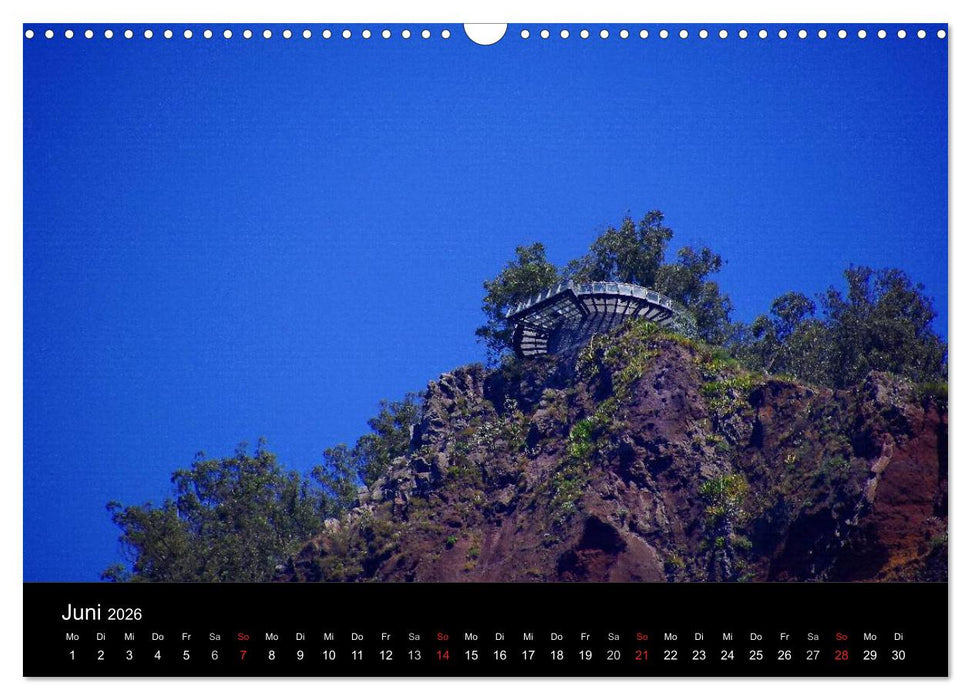 Madeira die Perle des Atlantiks (CALVENDO Wandkalender 2026)