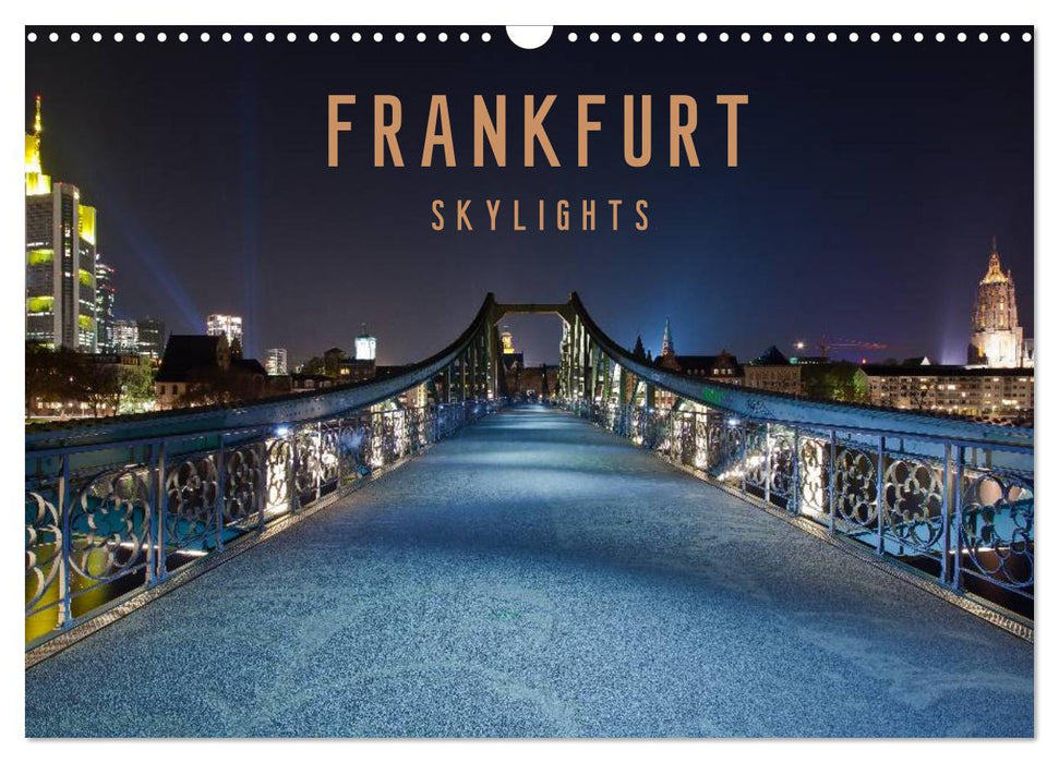 Frankfurt Skylights 2026 (CALVENDO Wandkalender 2026)
