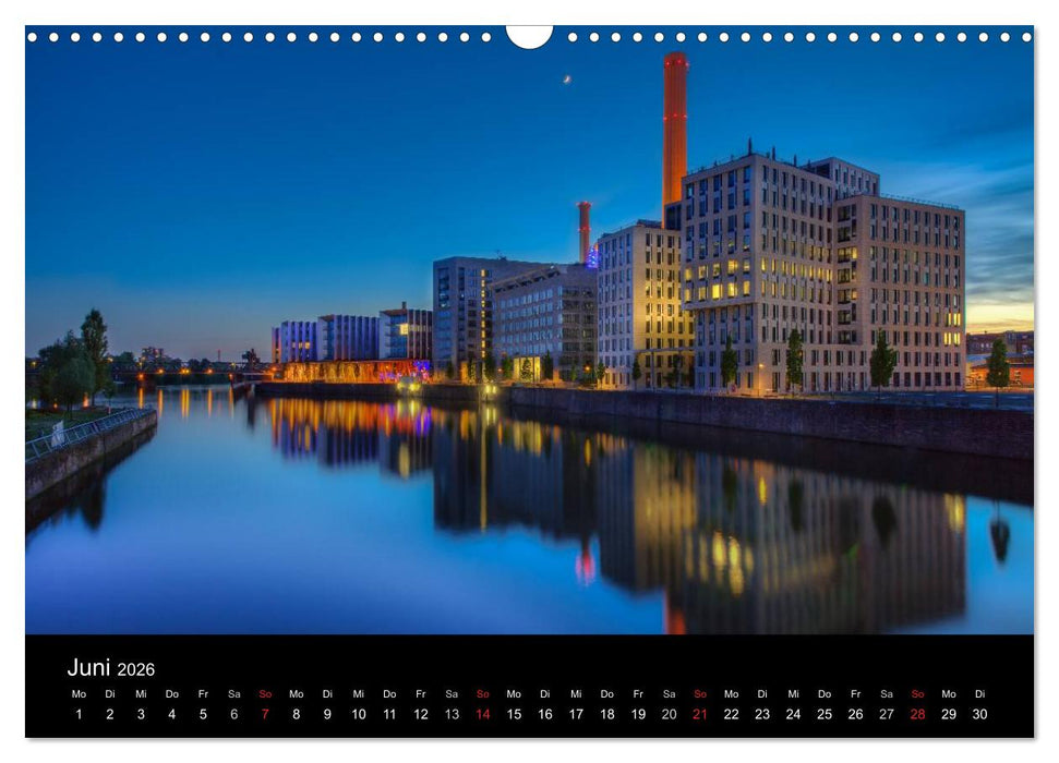Frankfurt Skylights 2026 (CALVENDO Wandkalender 2026)