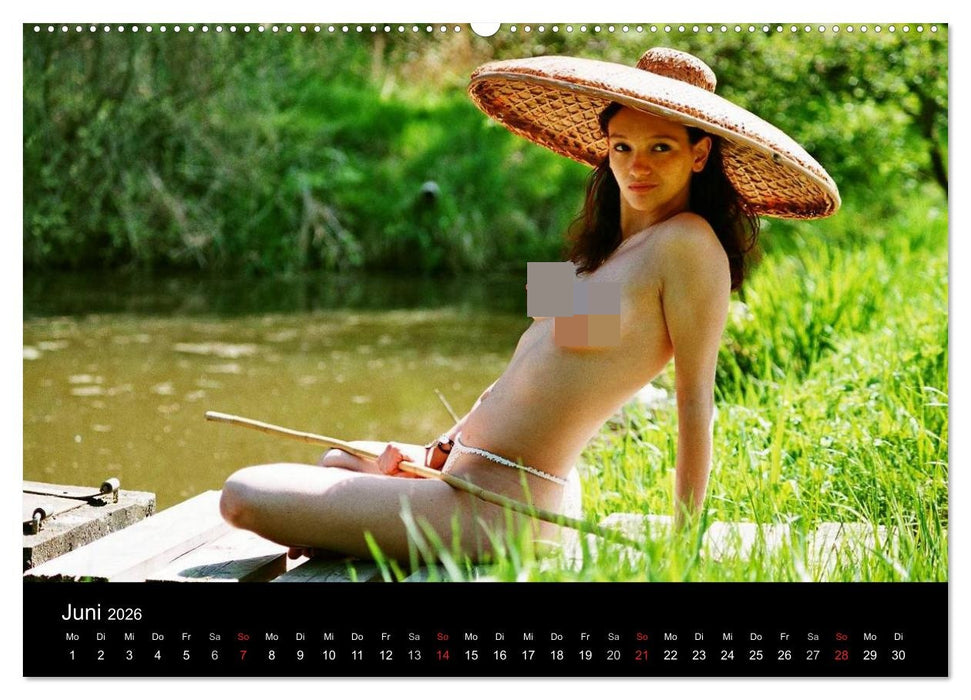 Natürlich nackt (CALVENDO Wandkalender 2026)
