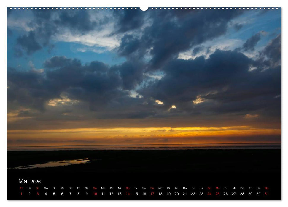 Wattenmeer (CALVENDO Premium Wandkalender 2026)