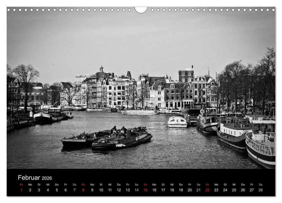Amsterdam 2026 (CALVENDO Wandkalender 2026)