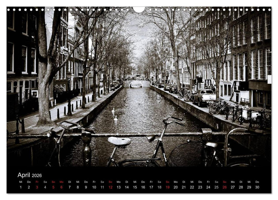 Amsterdam 2026 (CALVENDO Wandkalender 2026)