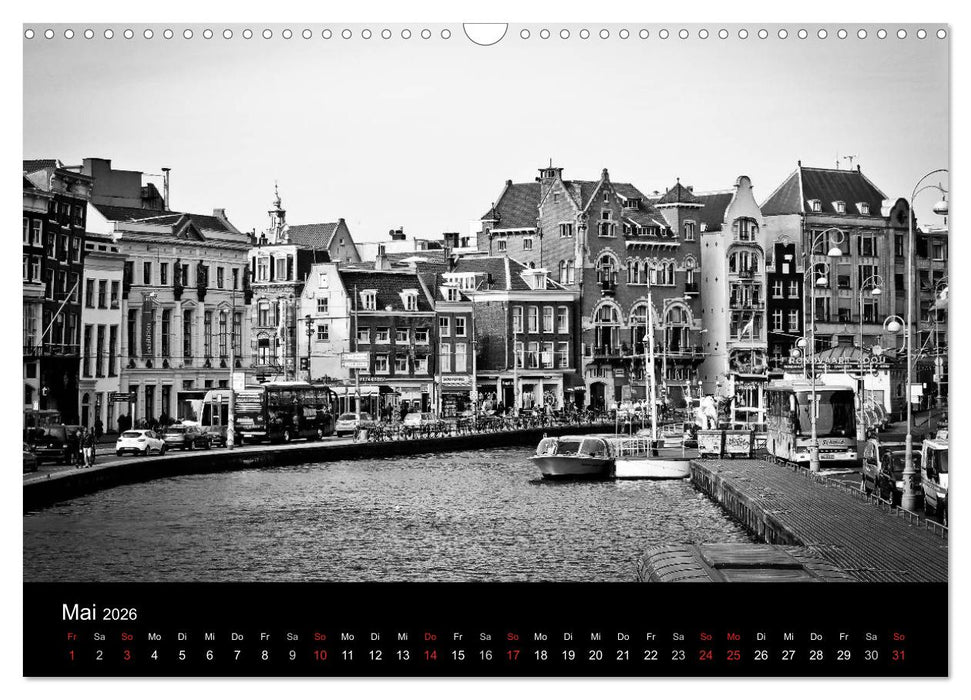 Amsterdam 2026 (CALVENDO Wandkalender 2026)