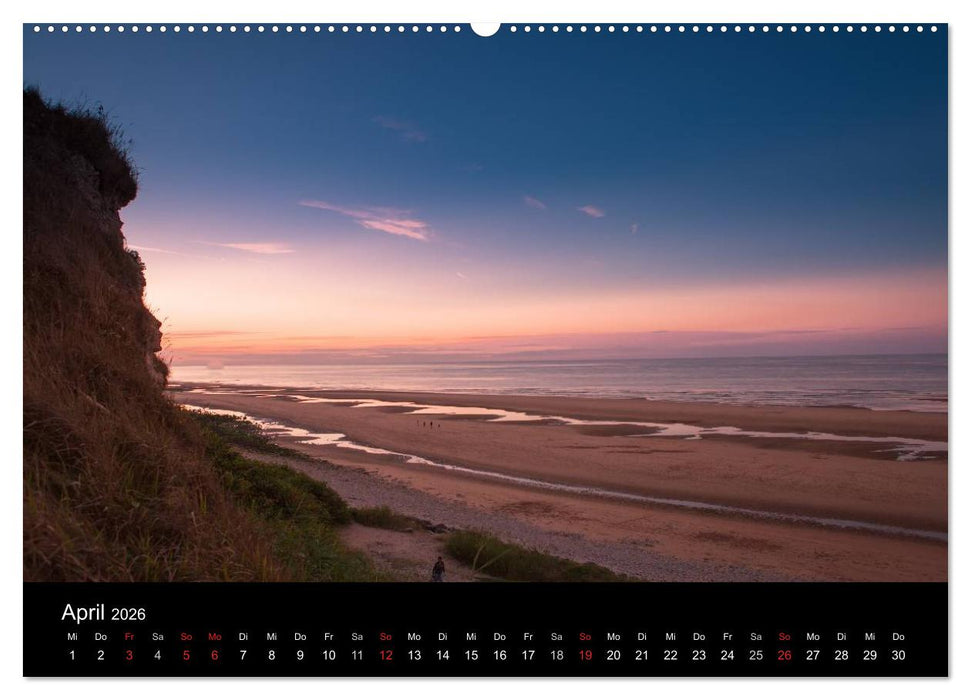 Normandie (CALVENDO Premium Wandkalender 2026)