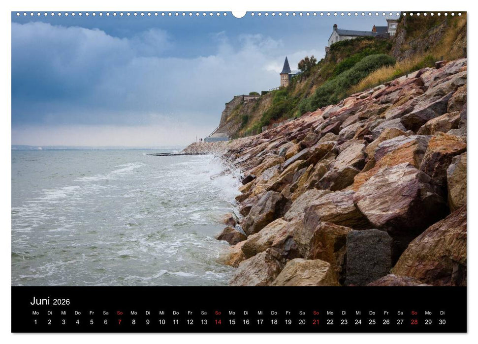 Normandie (CALVENDO Premium Wandkalender 2026)
