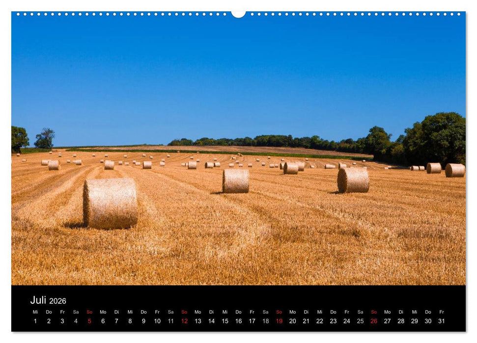Normandie (CALVENDO Premium Wandkalender 2026)