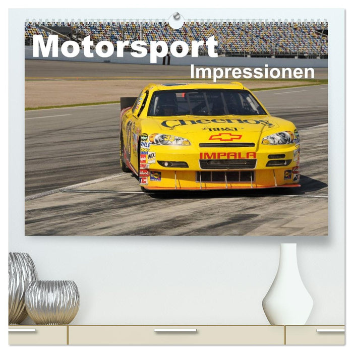 Motorsport - Impressionen (CALVENDO Premium Wandkalender 2026)