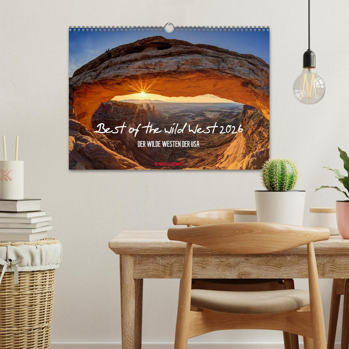 Best of the wild West 2026 (CALVENDO Wandkalender 2026)