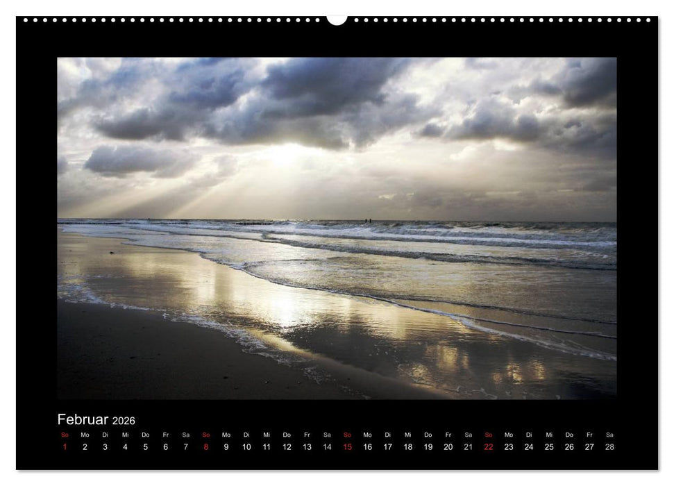 An der Nordsee (CALVENDO Wandkalender 2026)