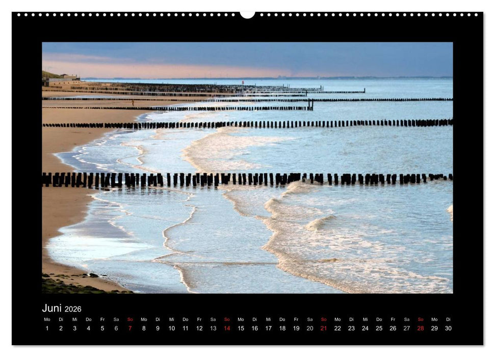 An der Nordsee (CALVENDO Wandkalender 2026)