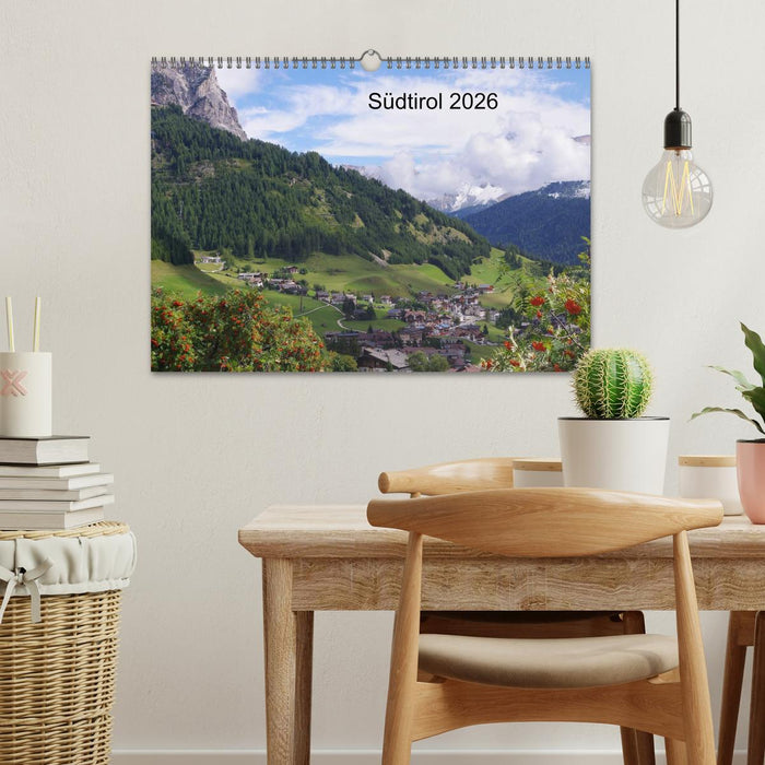 Südtirol 2026 (CALVENDO Wandkalender 2026)
