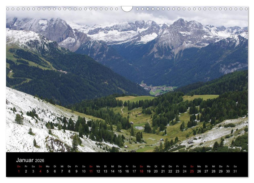 Südtirol 2026 (CALVENDO Wandkalender 2026)