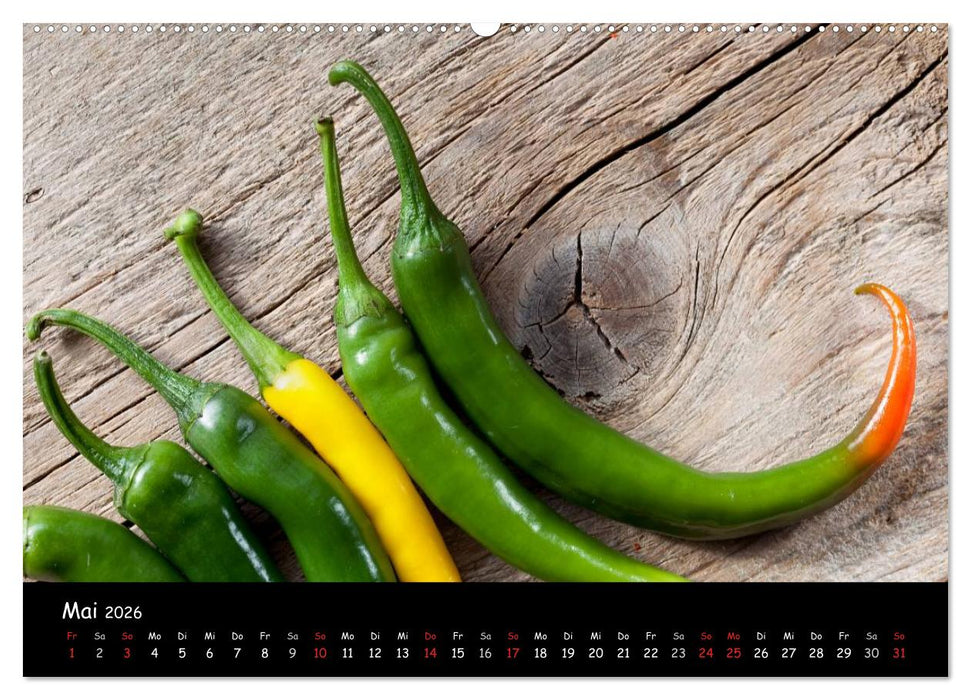 Küche (CALVENDO Premium Wandkalender 2026)