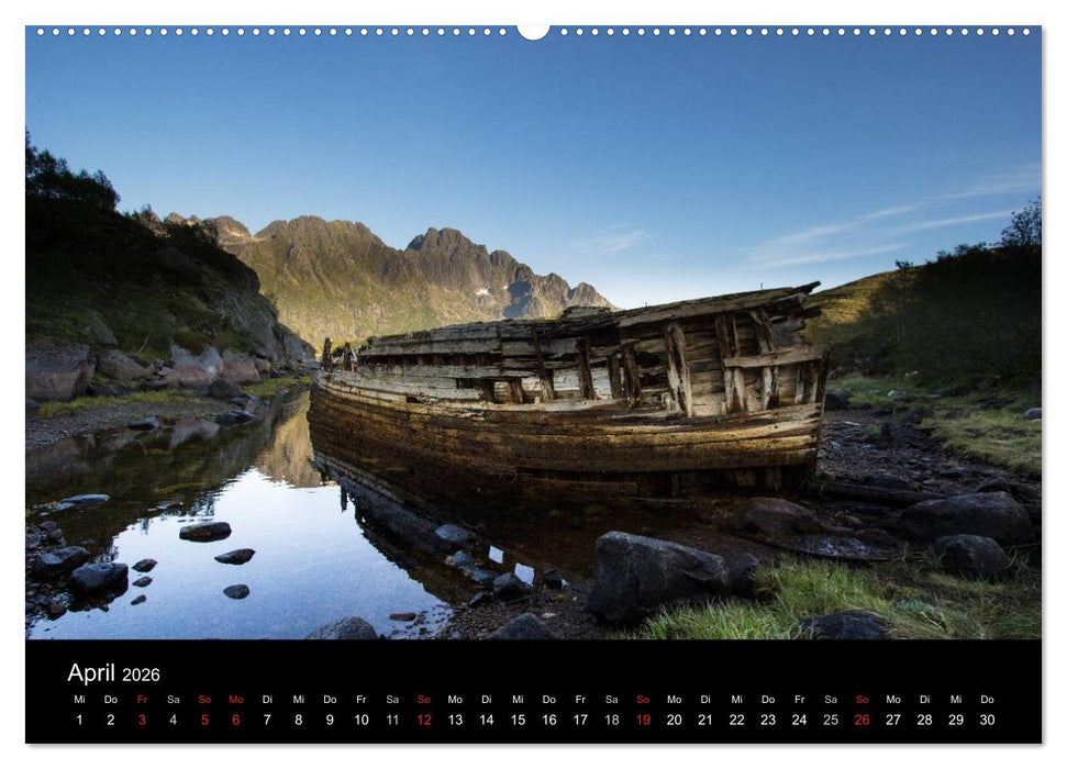 Lofoten - Norwegens magische Inseln (CALVENDO Wandkalender 2026)