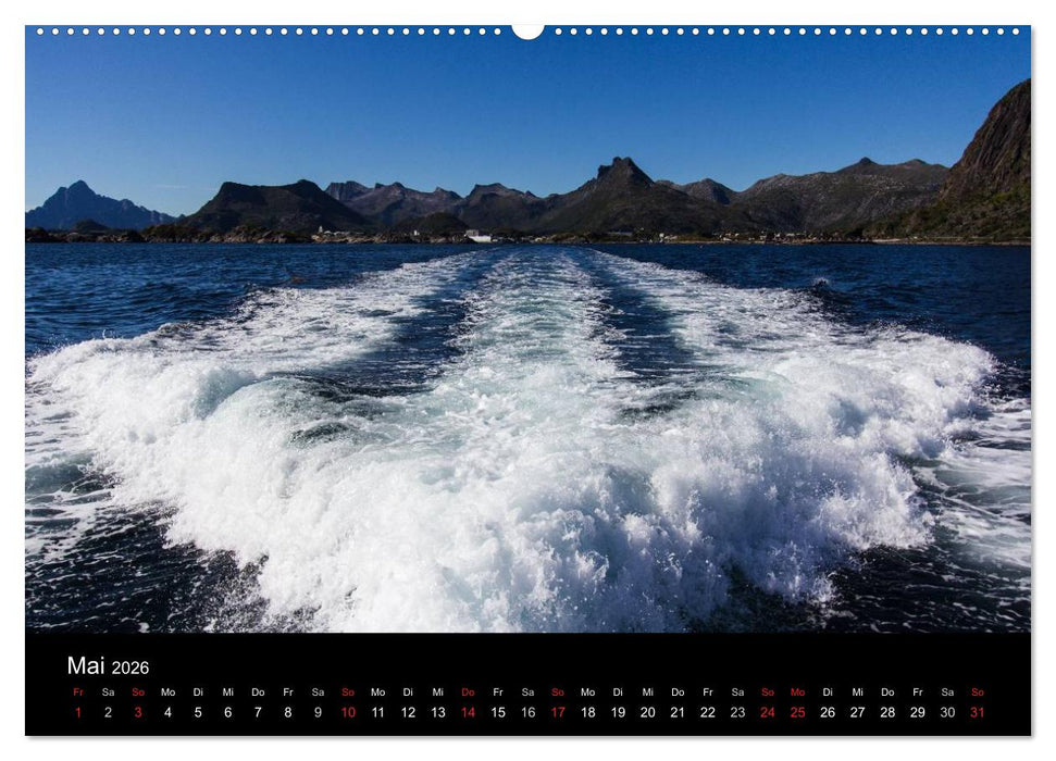Lofoten - Norwegens magische Inseln (CALVENDO Wandkalender 2026)