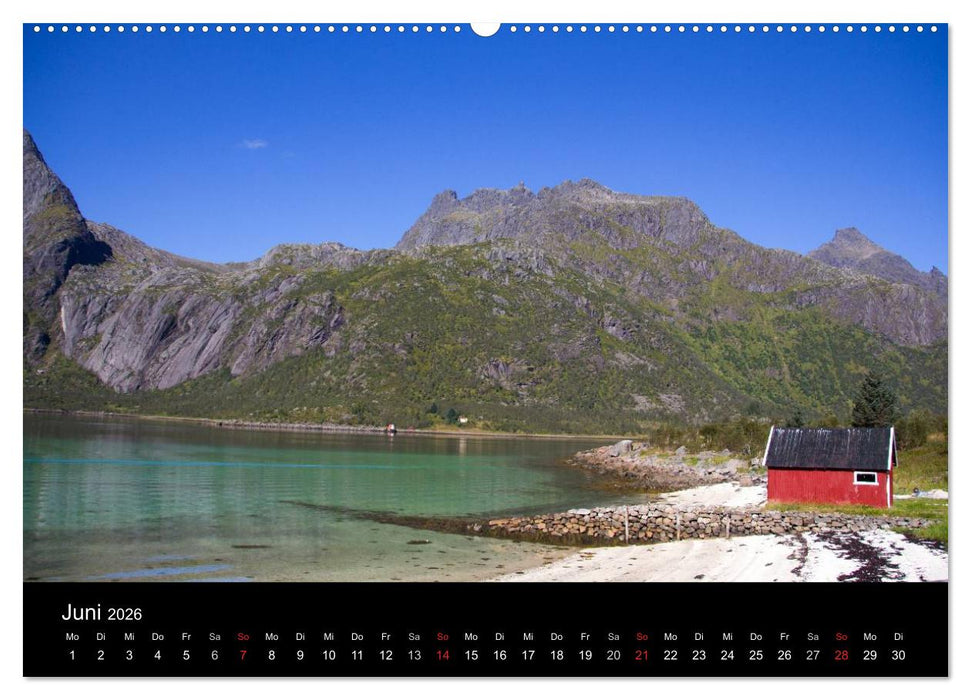 Lofoten - Norwegens magische Inseln (CALVENDO Wandkalender 2026)
