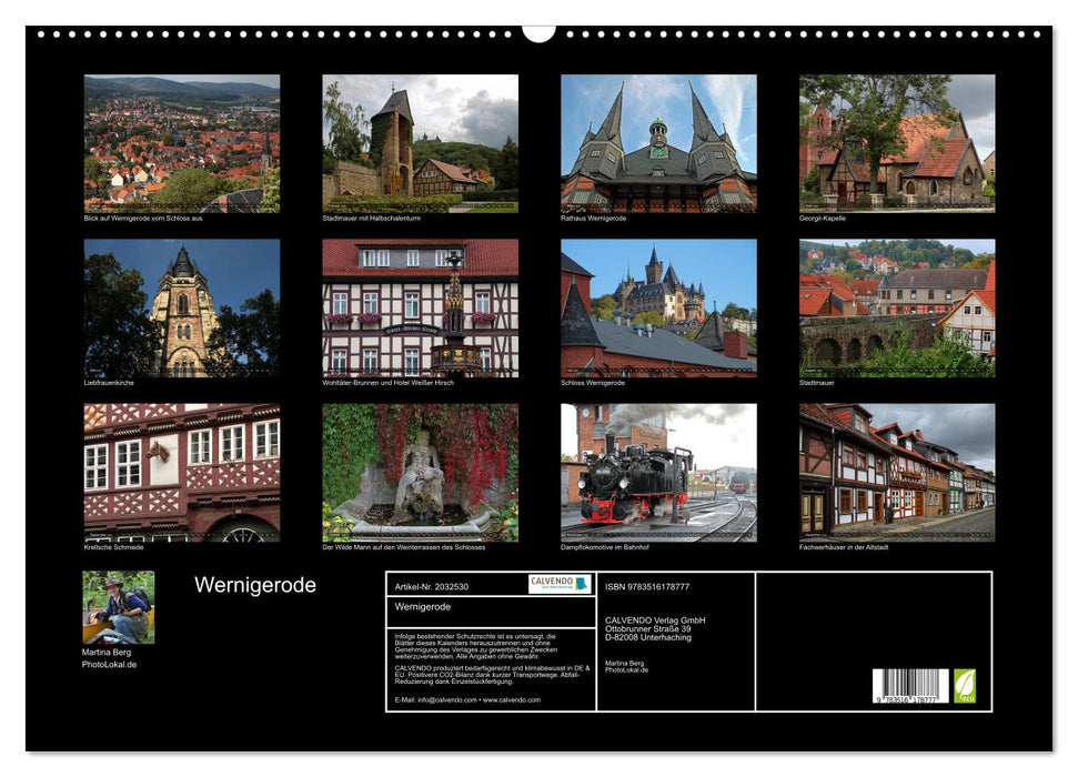 Wernigerode (CALVENDO Wandkalender 2026)