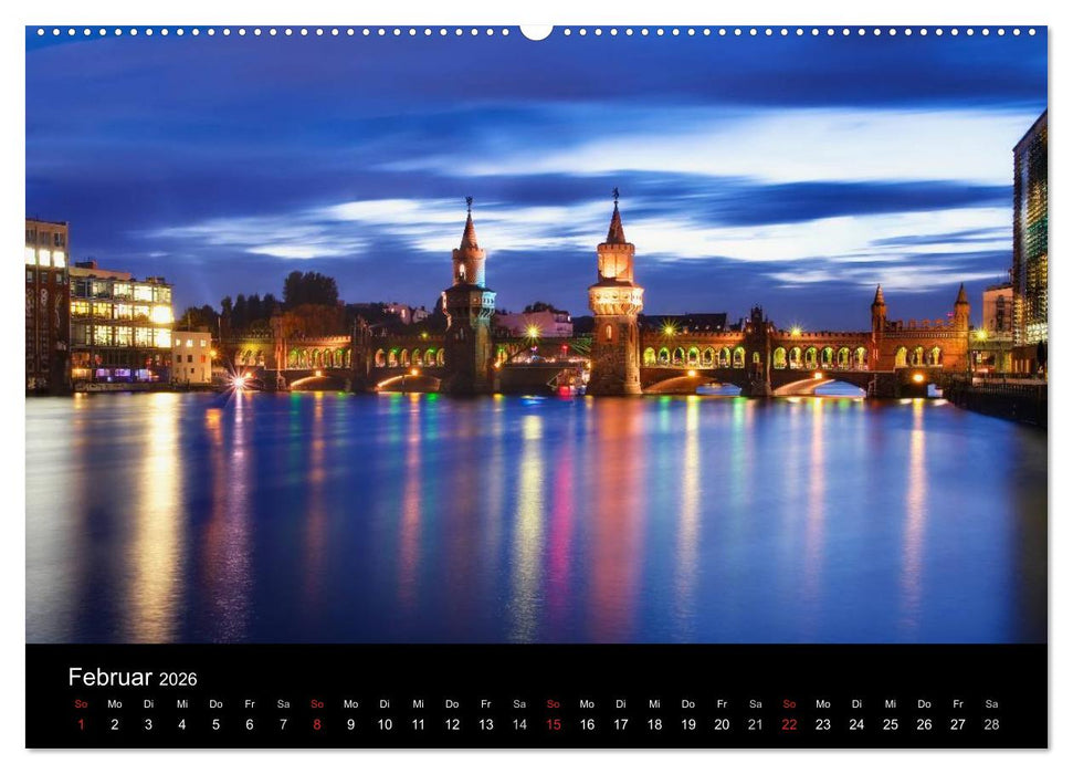 Berliner Stadtansichten (CALVENDO Premium Wandkalender 2026)