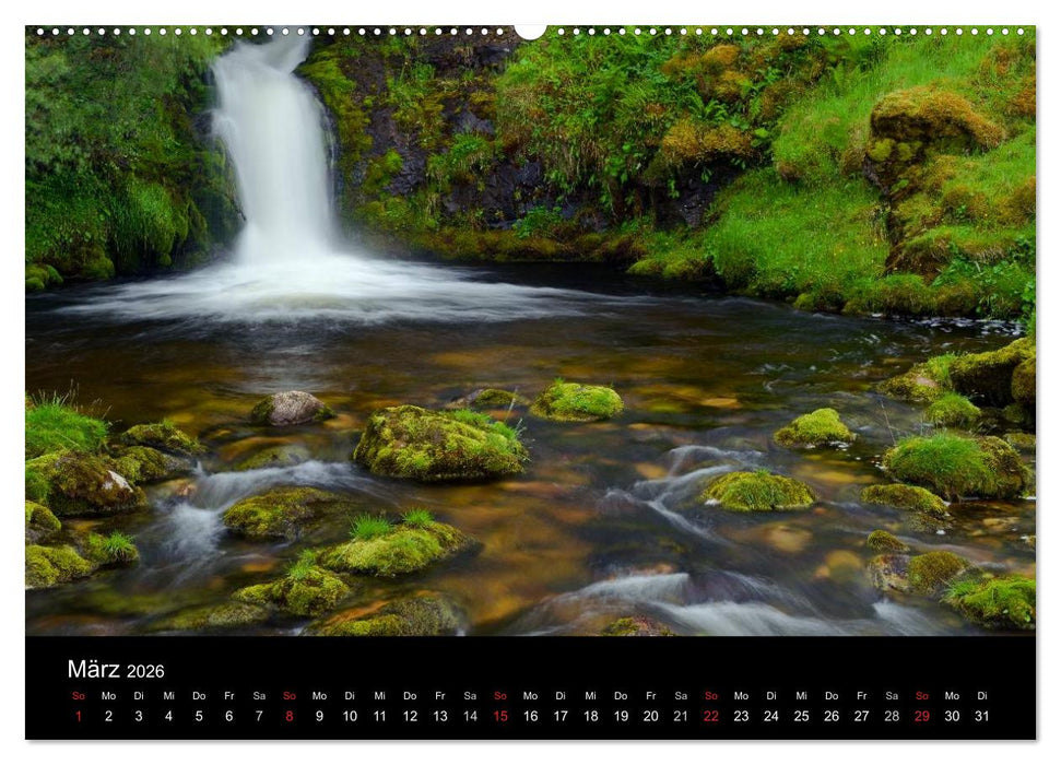 Schottland (CALVENDO Premium Wandkalender 2026)