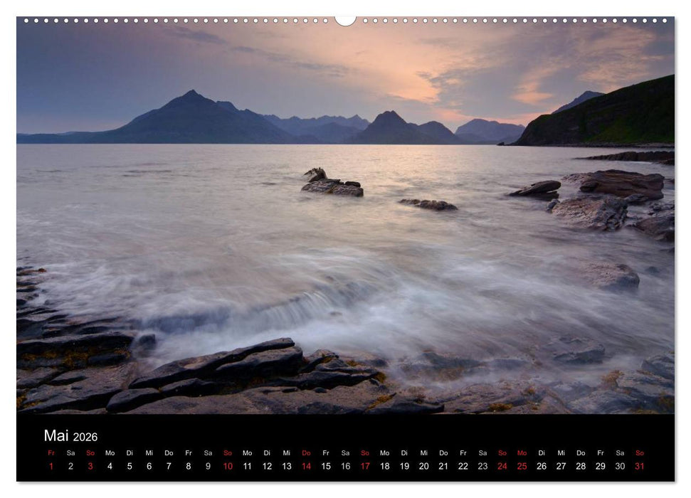 Schottland (CALVENDO Premium Wandkalender 2026)
