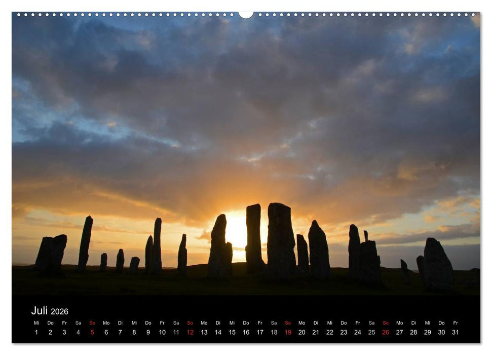 Schottland (CALVENDO Premium Wandkalender 2026)