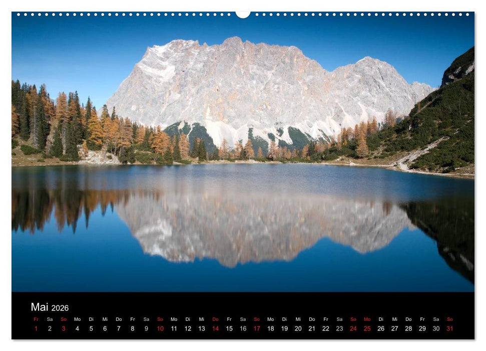 Berge, Täler & Seen (CALVENDO Premium Wandkalender 2026)