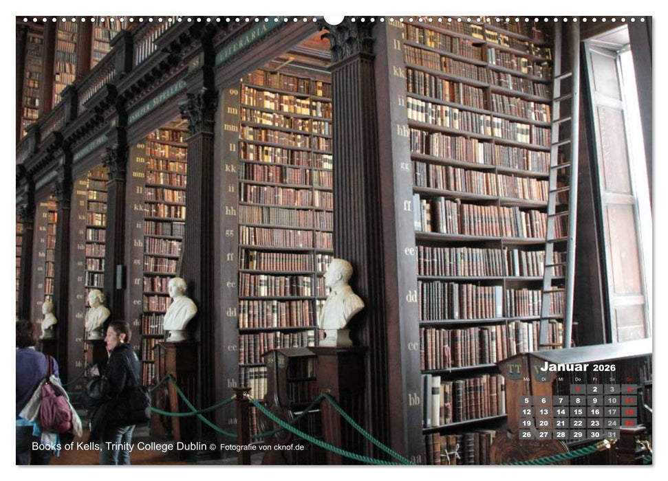 Irland (CALVENDO Premium Wandkalender 2026)