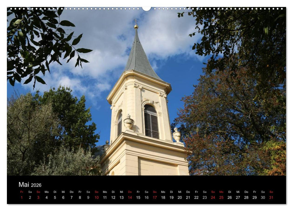 Evangelische Kirchen um Potsdam 2026 (CALVENDO Wandkalender 2026)