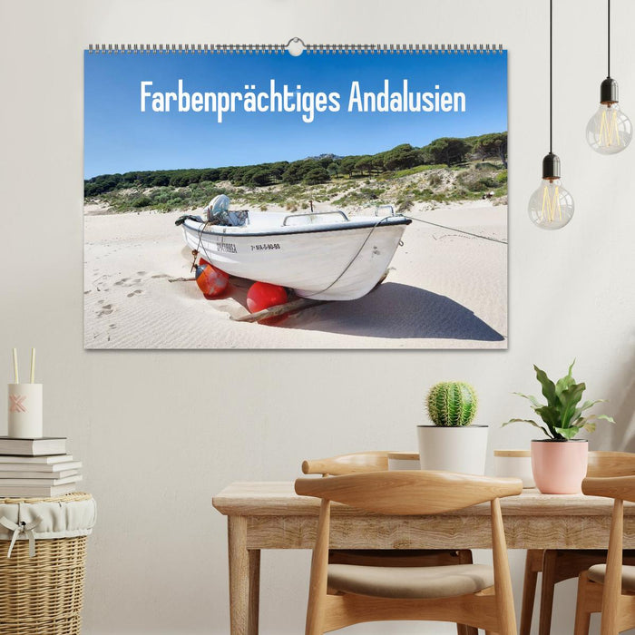 Farbenprächtiges Andalusien (CALVENDO Wandkalender 2026)