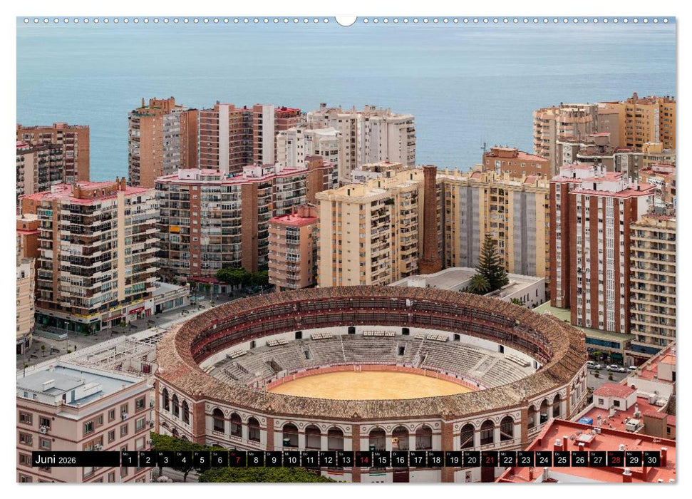 Farbenprächtiges Andalusien (CALVENDO Wandkalender 2026)