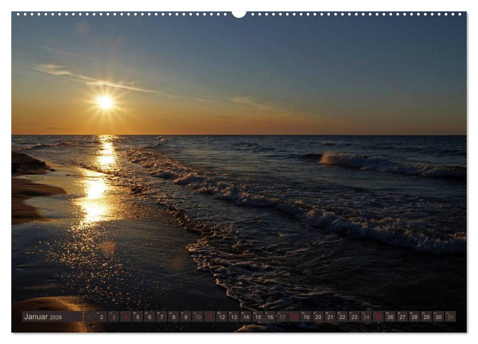 Die perfekte Welle (CALVENDO Premium Wandkalender 2026)