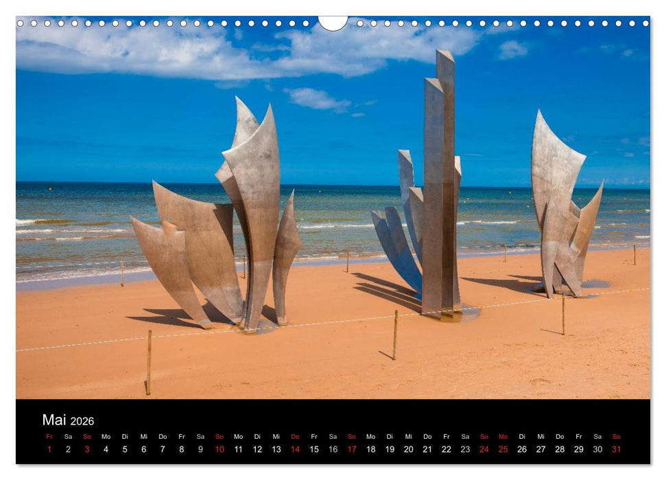 Normandie (CALVENDO Wandkalender 2026)