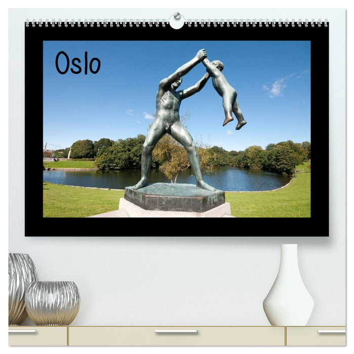 Oslo (CALVENDO Premium Wandkalender 2026)