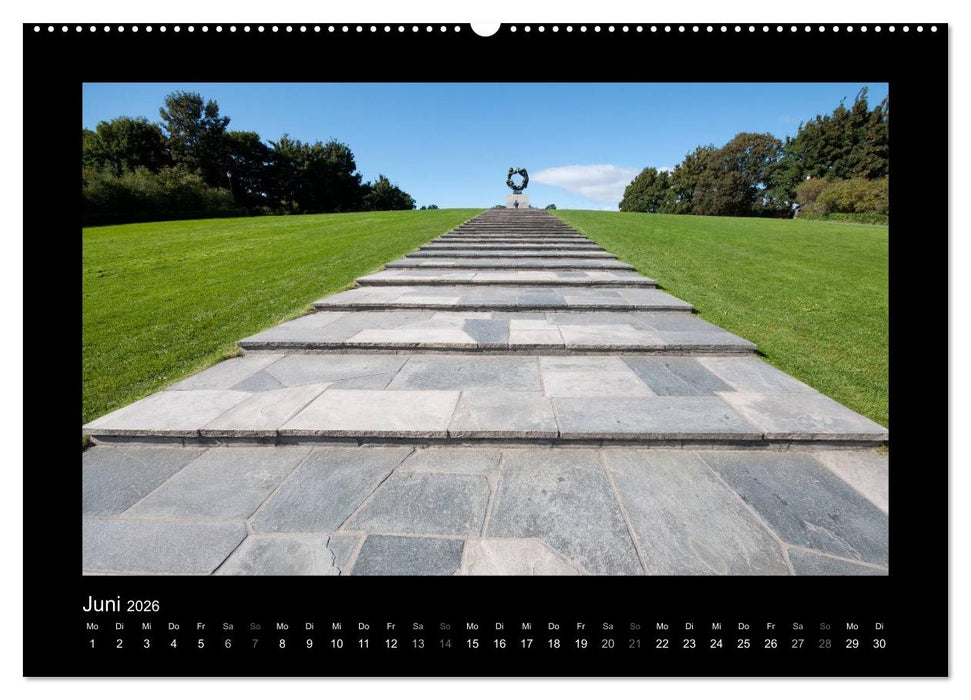 Oslo (CALVENDO Premium Wandkalender 2026)