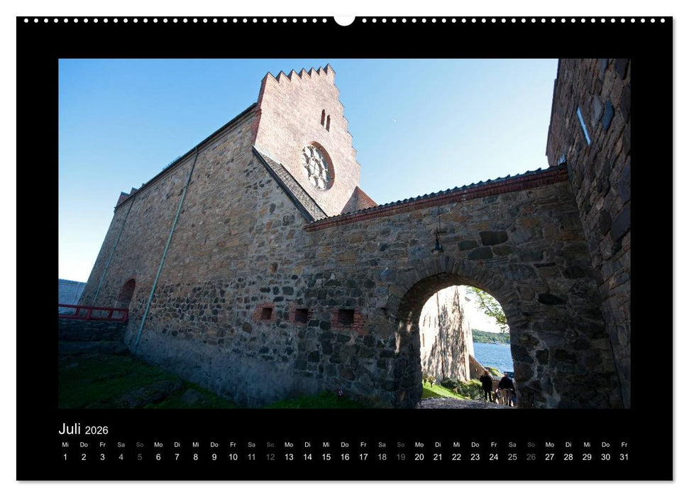 Oslo (CALVENDO Premium Wandkalender 2026)