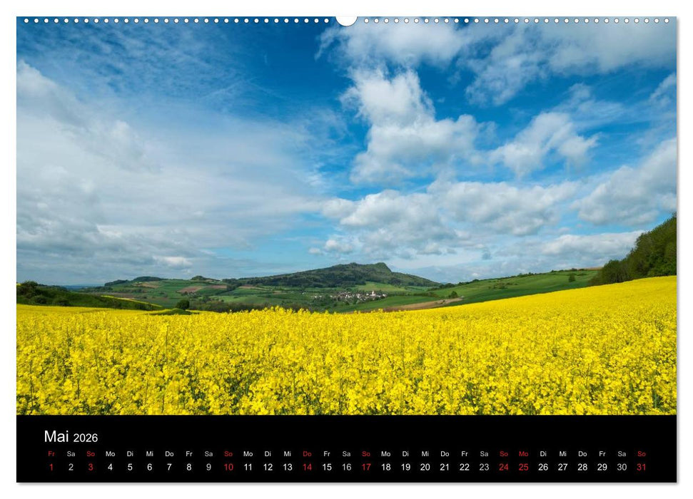 Vulkanlandschaft Hegau 2026 (CALVENDO Wandkalender 2026)