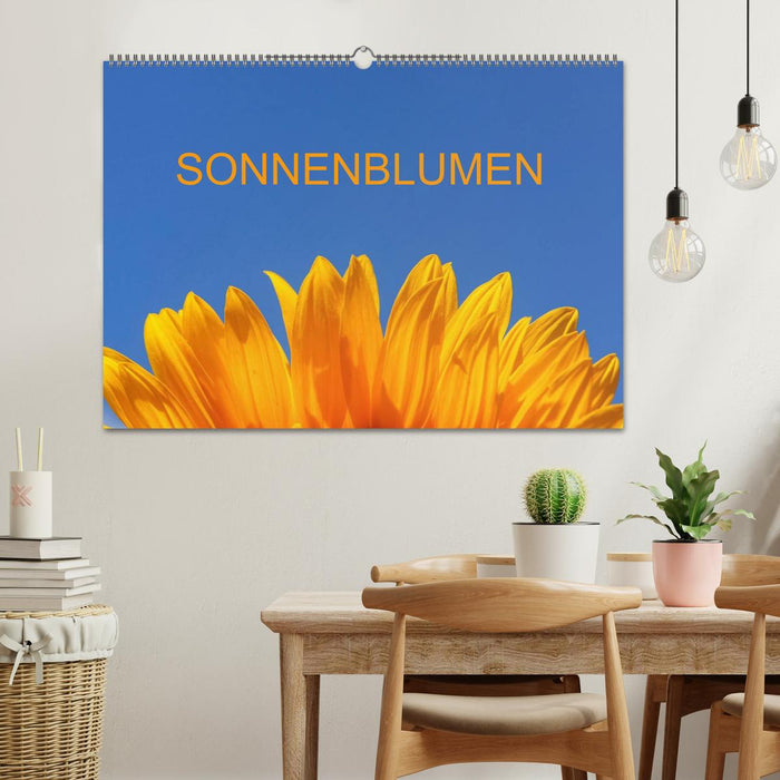 Sonnenblumen (CALVENDO Wandkalender 2026)