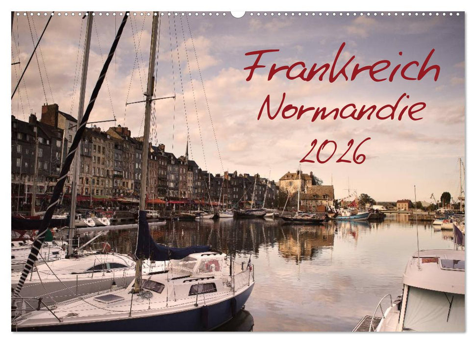 Frankreich Normandie (CALVENDO Wandkalender 2026)