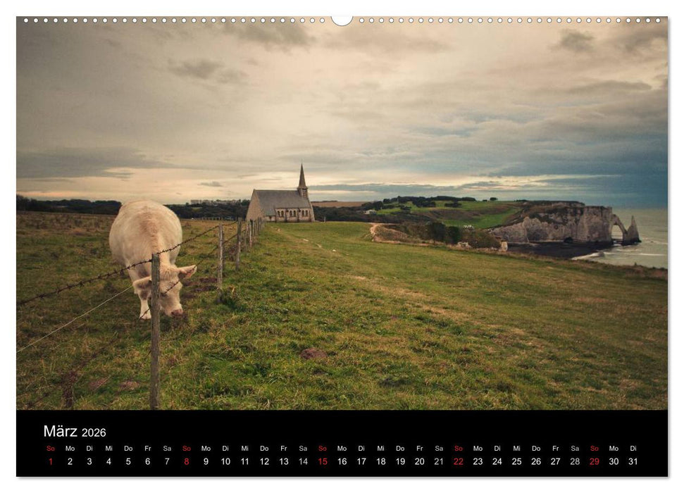 Frankreich Normandie (CALVENDO Wandkalender 2026)