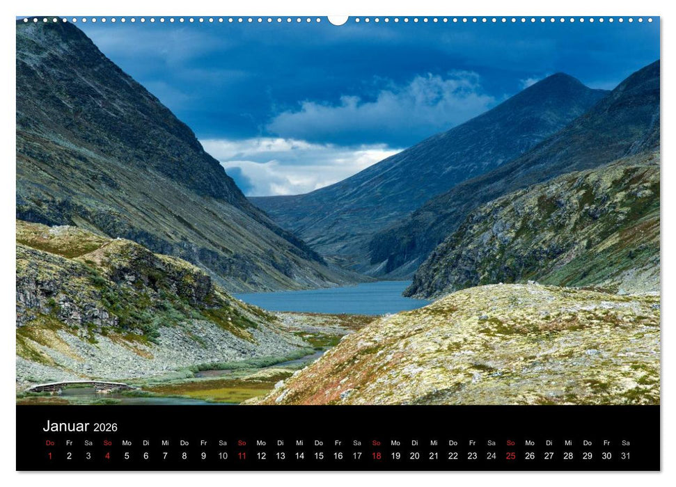 Norwegen - Alpine Landschaften (CALVENDO Premium Wandkalender 2026)